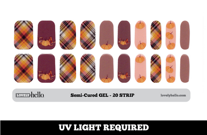 Pumpkin Patch Nail Wraps