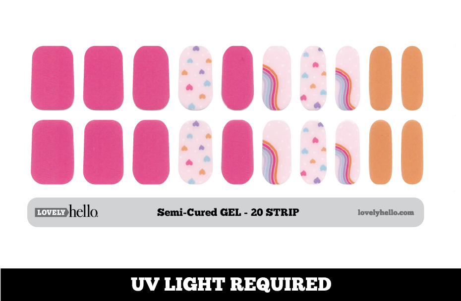 Rainbow Sweetness Nail Wraps