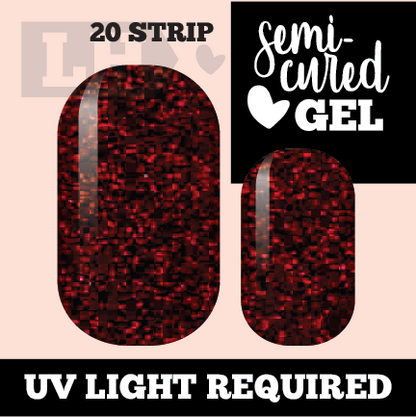 Raspberry Chic Nail Wraps