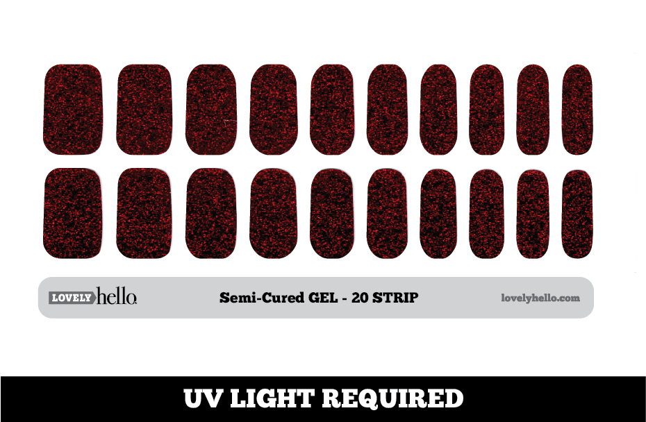 Raspberry Chic Nail Wraps