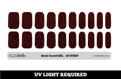 Raspberry Chic Nail Wraps