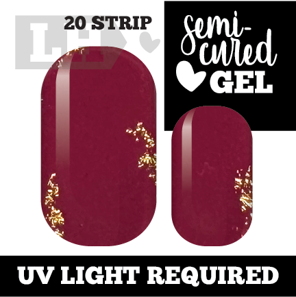 Red Magic Nail Wraps