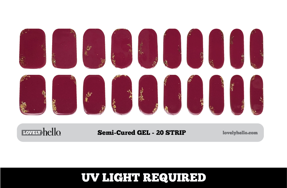 Red Magic Nail Wraps