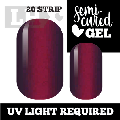 Ruby Tiger Eye Nail Wraps