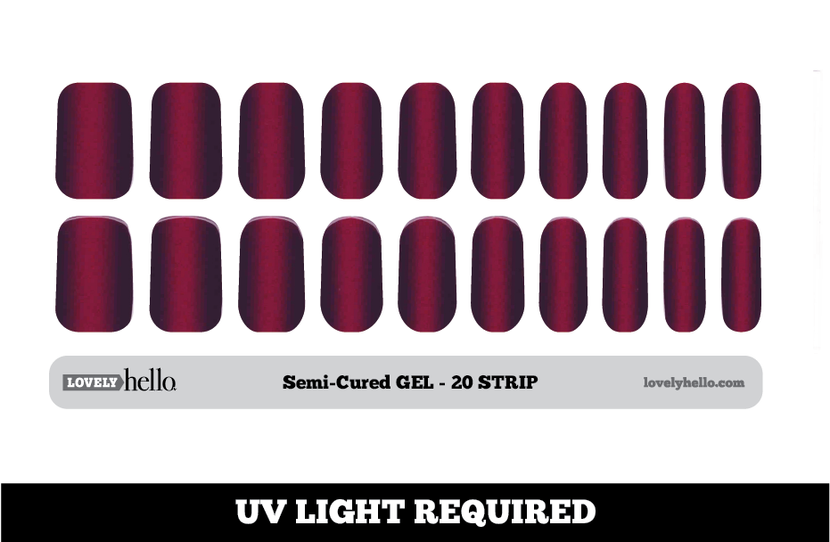 Ruby Tiger Eye Nail Wraps