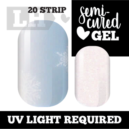 Iridescent Frost Nail Wraps