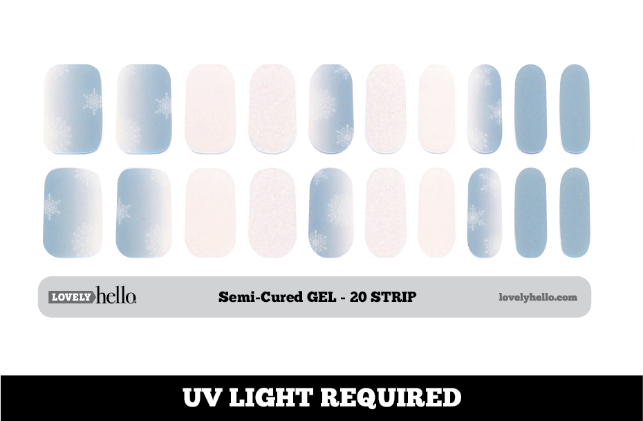 Iridescent Frost Nail Wraps