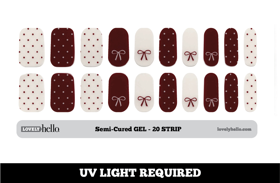 Sweet Ribbon Nail Wraps