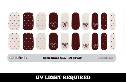 Sweet Ribbon Nail Wraps