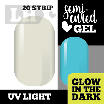 Snow GLOW Nail Wraps