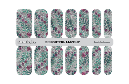 Wild Violets Nail Wraps