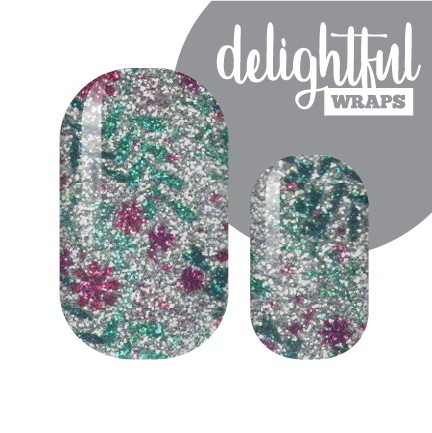 Wild Violets Nail Wraps