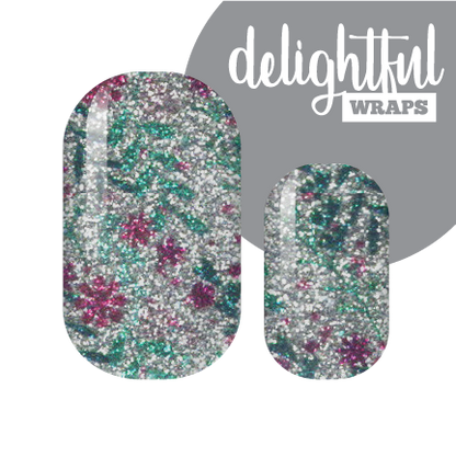 Wild Violets Nail Wraps