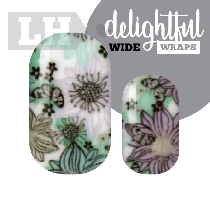 Climbing Clematis Nail Wraps