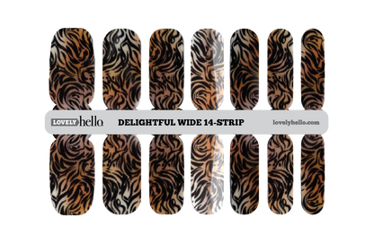 Bengal Tiger Nail Wraps