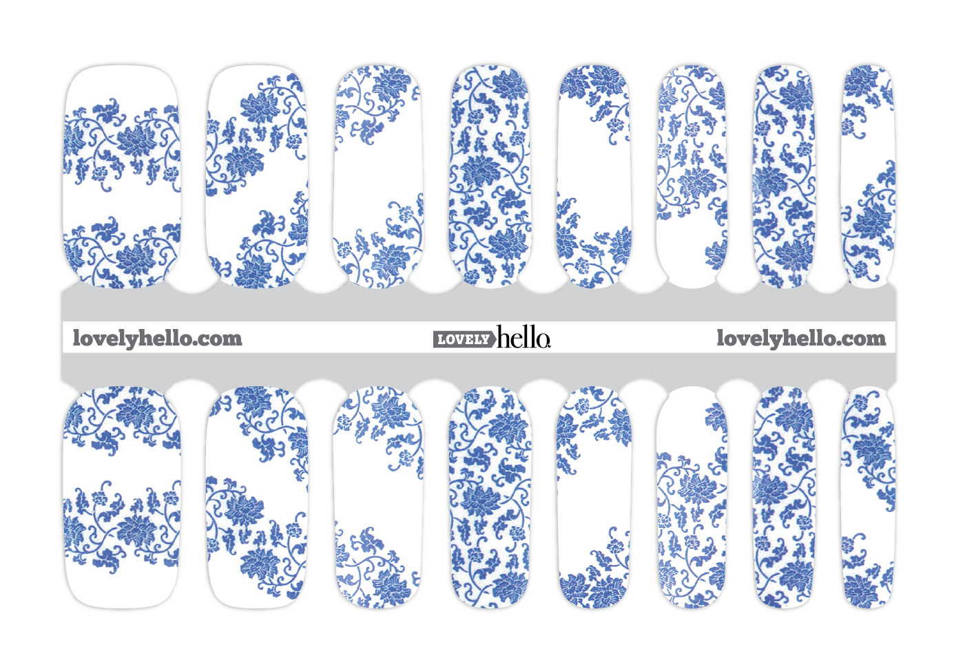 Fine China Nail Wraps