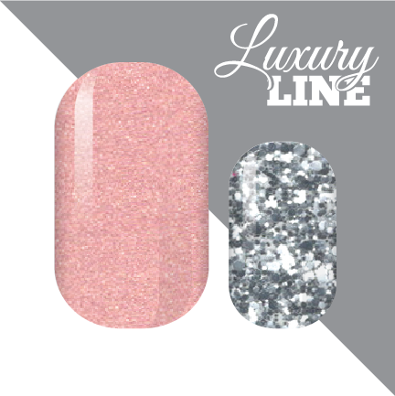 Diamonds and Pink Pearls Nail Wraps