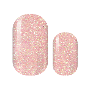 Sweet Pink Fairy Dust Nail Wraps