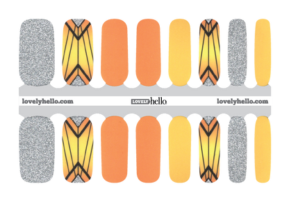 Magical Monarch Nail Wraps