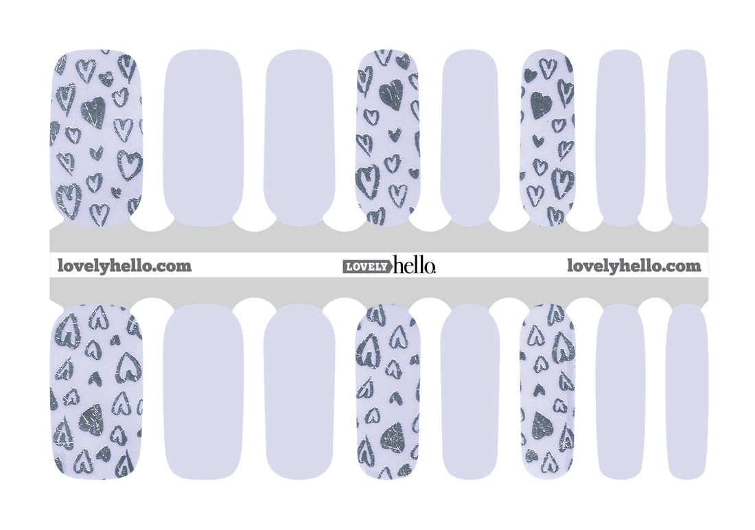 Lilac Love Nail Wrap