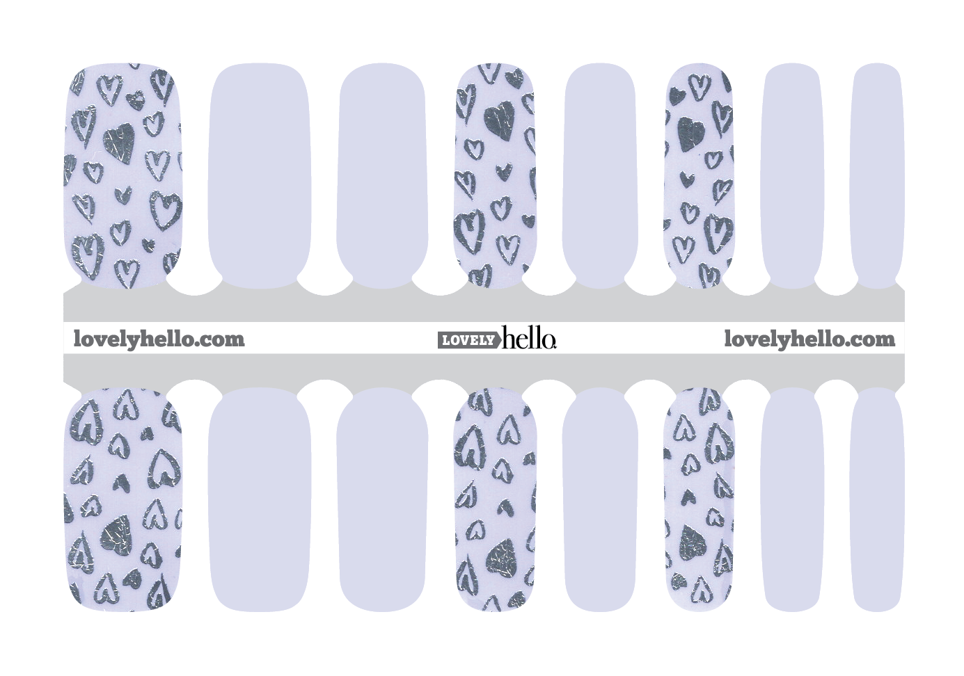 Lilac Love Nail Wrap