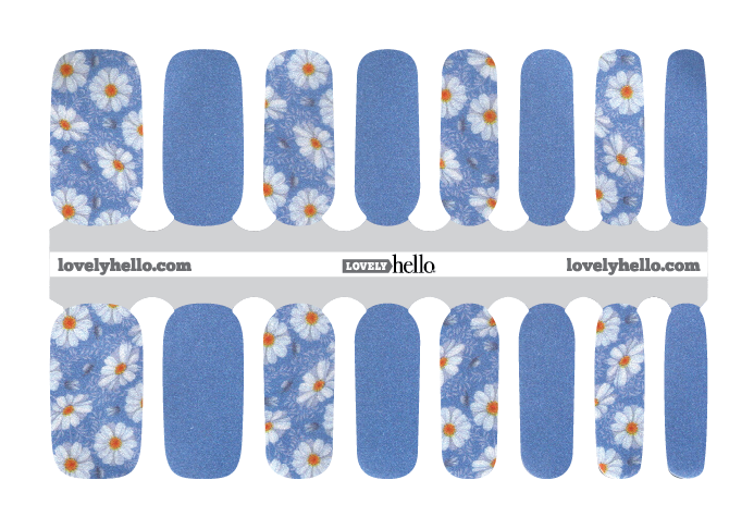 Spring Daisy Nail Wraps