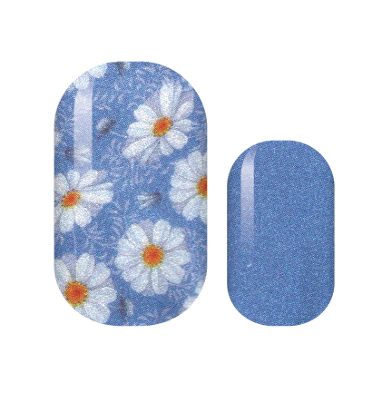 Spring Daisy Nail Wraps