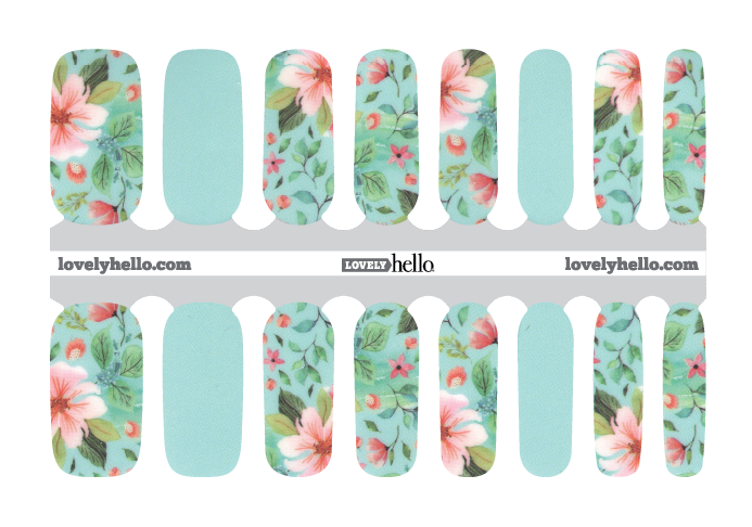 Summer Paradise Nail Wraps