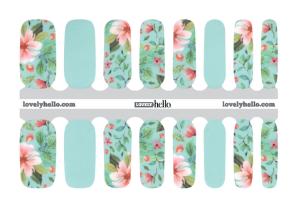 Summer Paradise Nail Wraps