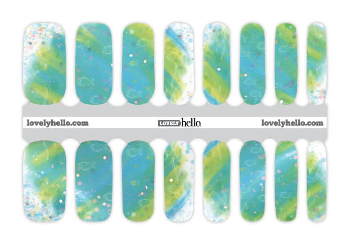 Atlantis Nail Wraps