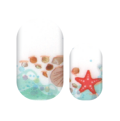 Sally Sells Seashells Nail Wraps