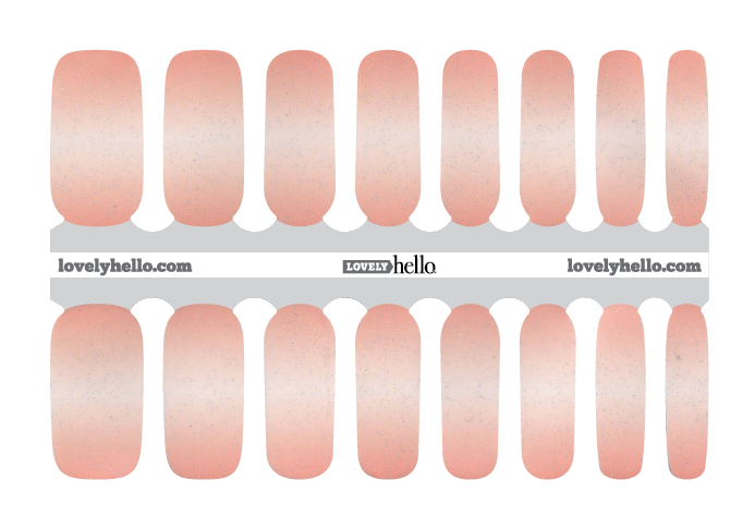 Blush French Fade Nail Wraps