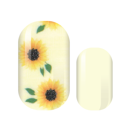 Sunny Sweet Floral Nail Wraps