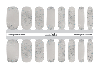 Frosty Overlay Nail Wraps