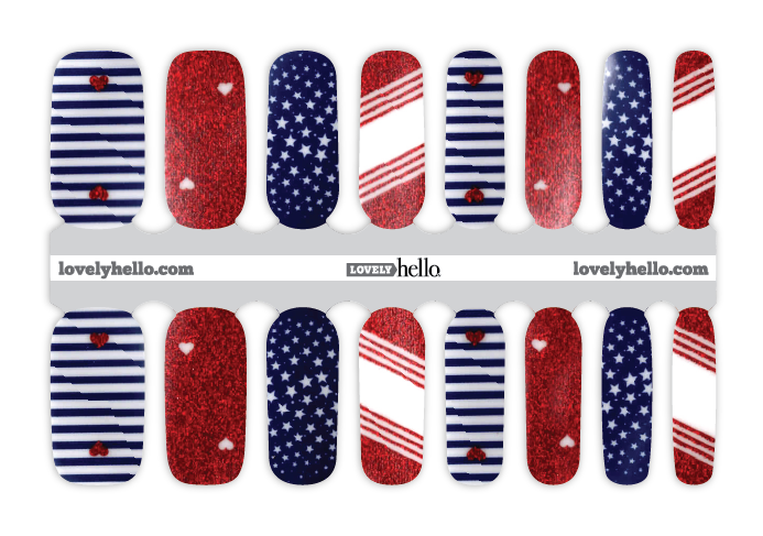 Nautical Summer Nail Wraps