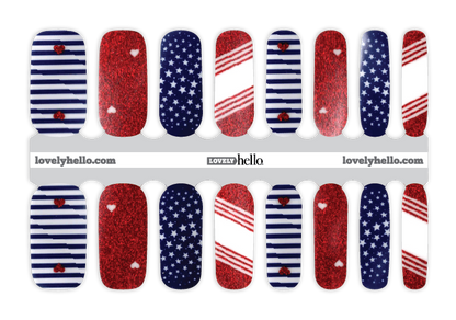 Nautical Summer Nail Wraps