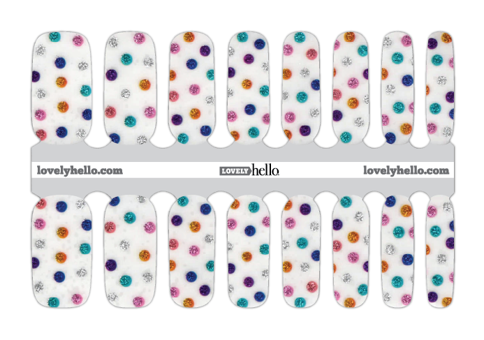 Polka Party Nail Wraps