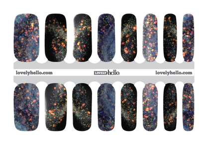 Space Dust Nail Wraps