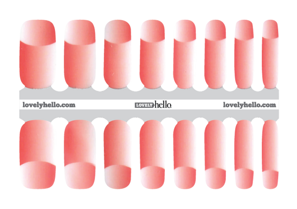 Pink Illusion Nail Wraps