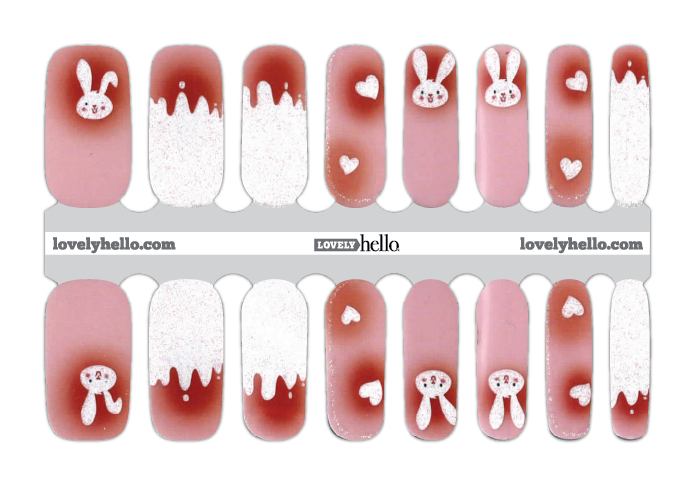 Bunny Dreaming Nail Wraps