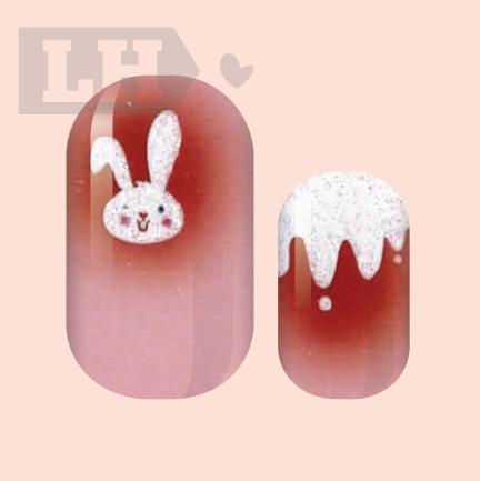 Bunny Dreaming Nail Wraps