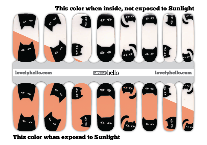 Solar Purr Nail Wraps