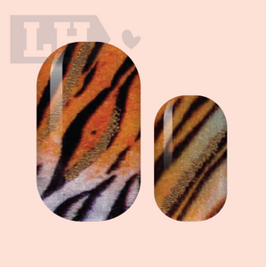 Queen Bengal Nail Wraps