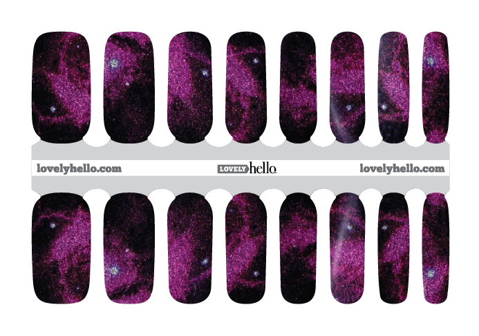 Galaxia Nail Wraps