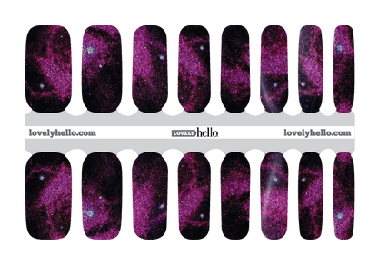 Galaxia Nail Wraps