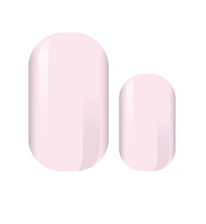 Pale Pink Solid Nail Wrap