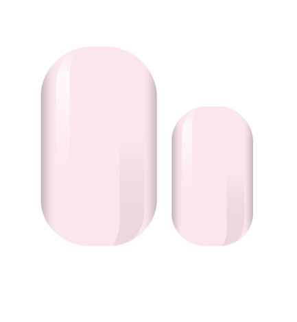 Pale Pink Solid Nail Wrap