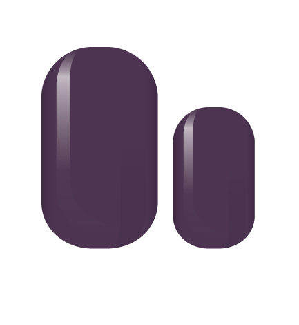 Deep Purple Nail Wrap