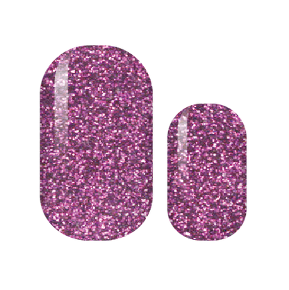 Orchid Glam Nail Wraps