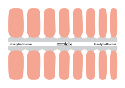 Coral-y Nail Wraps
